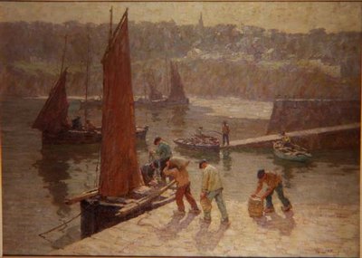 Nebliger Morgen, Douarnez von Terrick Williams